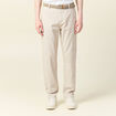 Pantalon chino longueur 32 avec ceinture beige homme