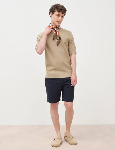 Bermuda bleu marine homme