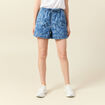 Short large en jean denim stone femme