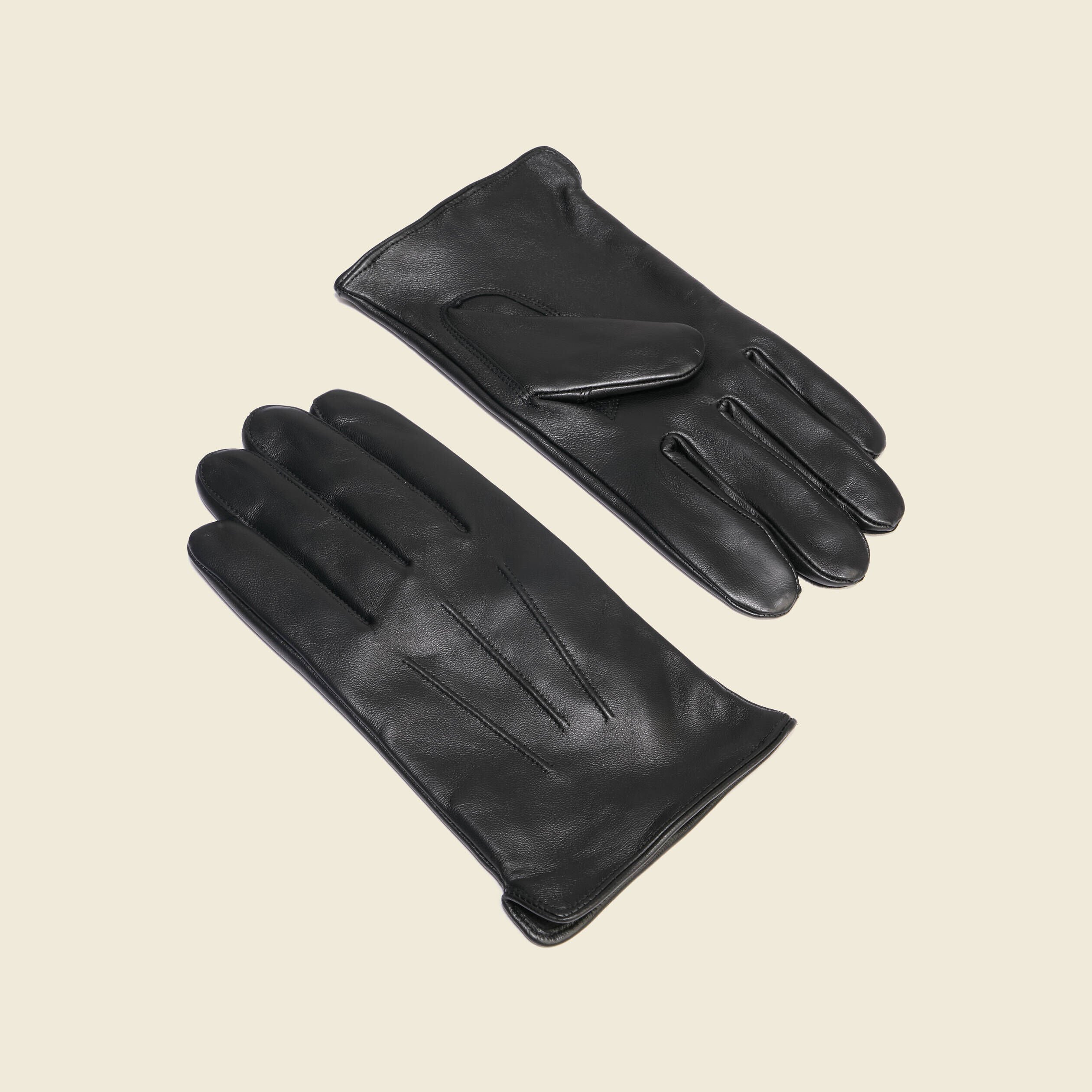 Glove Story - Gants Cuir Homme Moka Doublé Soie – PARIS