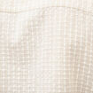 Chemise manches courtes col tailleur beige homme