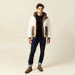 Pull col rond manches longues noir homme