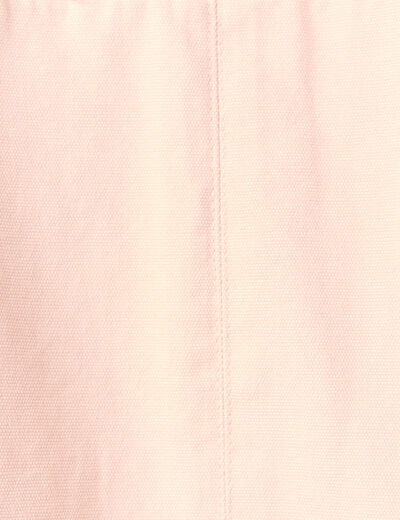 Surchemise oversize rose clair femme