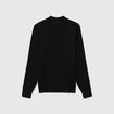 Pull manches longues noir homme