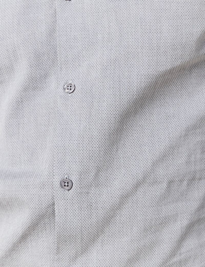 Chemise manches longues gris homme