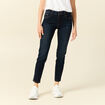 Jeans slim 7/8ème denim brut femme