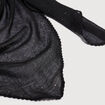 Foulard noir femme