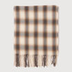 Plaid ecru homme