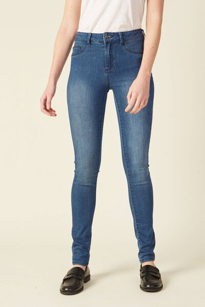 Jeans Lou - jegging denim stone femme