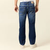 Jeans regular 5 poches denim stone homme