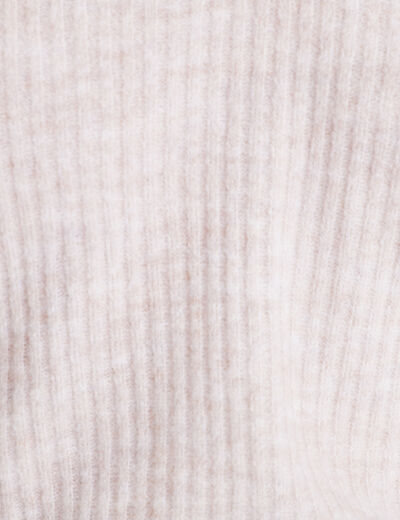 Pull creme femme