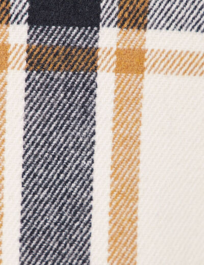 Surchemise manches longues camel homme