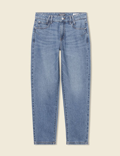 Jeans boyfriend 7/8ème denim stone femme