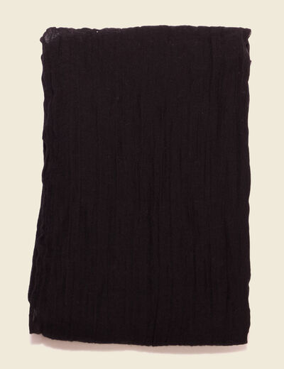 Foulard noir femme