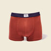 Lot 2 boxers marron cognac homme