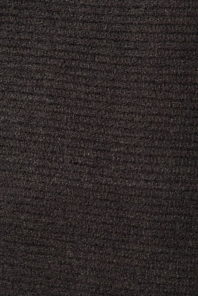 Pull manches longues noir femme