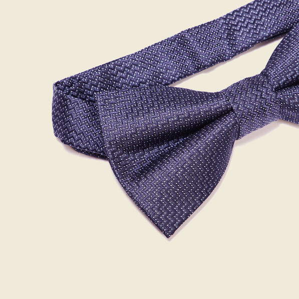 Noeud de papillon bleu marine homme