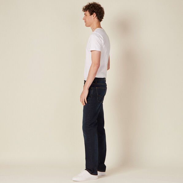 Jeans éco-responsable regular denim brut homme