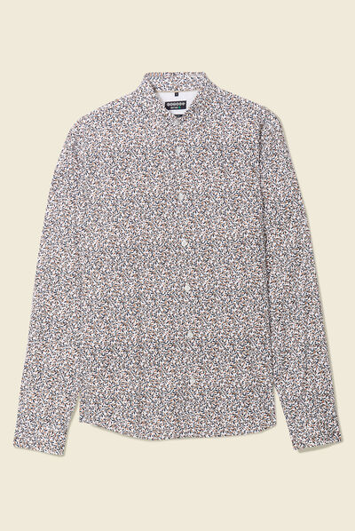 Chemise éco-responsable blanc homme