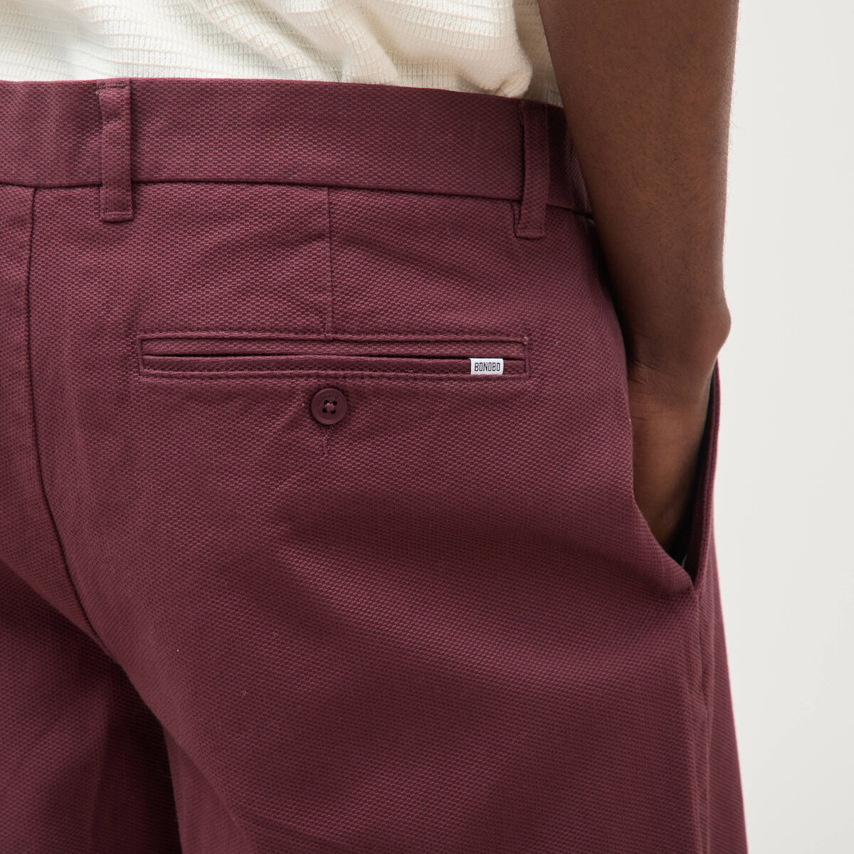 Bermuda prune homme