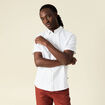 Chemise manches courtes blanc homme