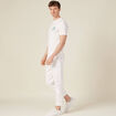 T-shirt manches courtes ecru homme