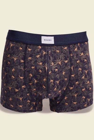 Lot 2 boxers vert kaki homme