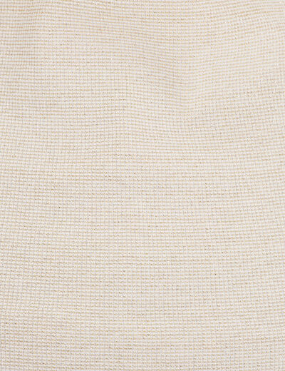 T-shirt manches longues ecru femme