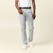 Pantalon chino straight bleu gris homme