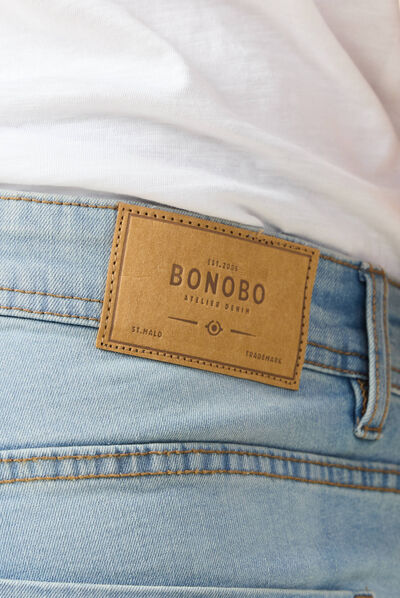 Jeans slim éco-responsable denim used homme