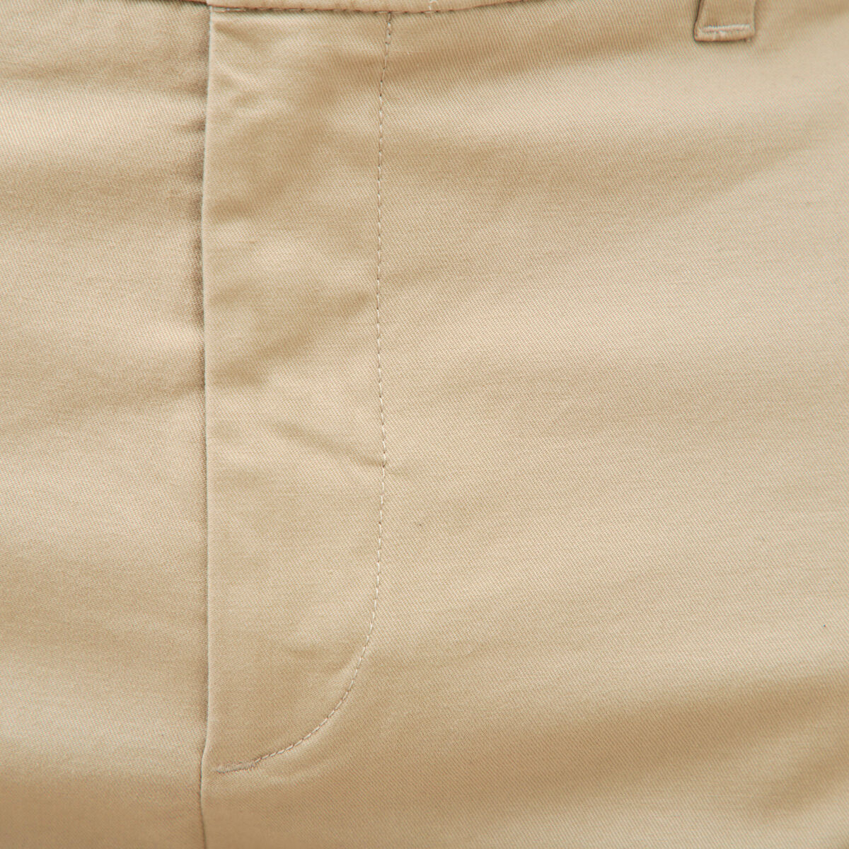 Pantalon chino slim beige homme