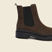 Bottines marron femme