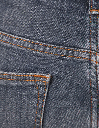 Jeans straight denim dirty homme