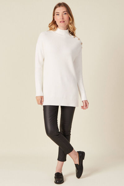 Pantalon skinny enduit push up denim noir enduit femme