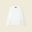 Sweat manches longues ecru homme