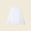 Chemise manches longues blanc homme