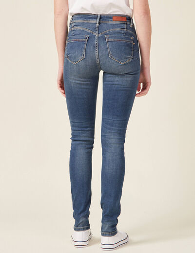 Jeans Marylin - skinny push up denim stone femme