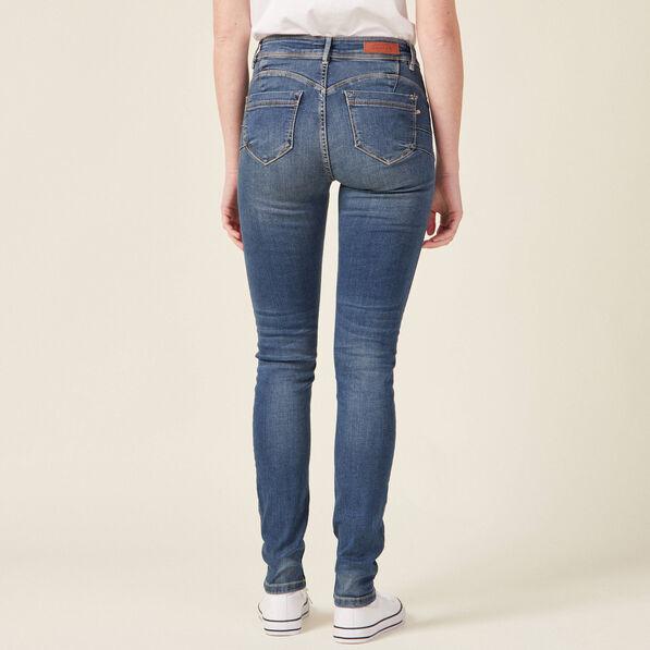 Jeans Marylin - skinny push up denim stone femme