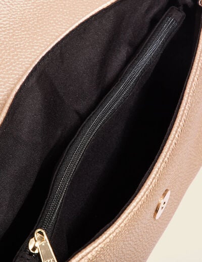 Sac à rabat rose clair femme