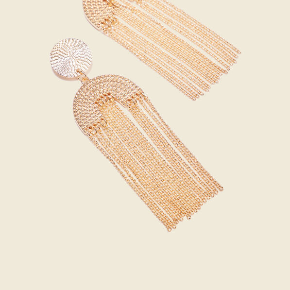 boucles doreilles pendantes couleur or femme Boucles d'oreilles pendantes couleur or femme