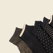 Paire de chaussettes noir femme
