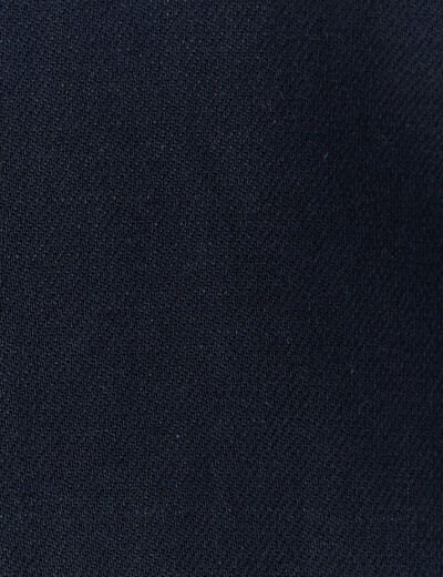 Blouson zippé col teddy bleu marine homme