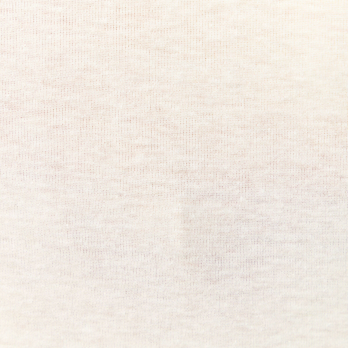 T-shirt cintré col rond manches courtes beige femme