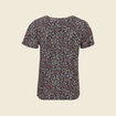 T-shirt éco-responsable noir femme