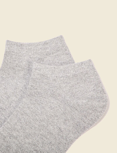 Chaussettes gris femme