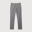 Pantalon chino slim gris homme