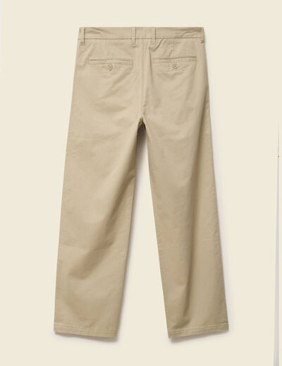 Pantalon beige homme