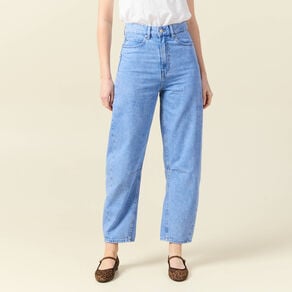 jeans slouchy 78eme denim baby bleu femme Jeans slouchy 7/8ème denim baby bleu femme