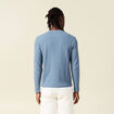 T-shirt manches longues bleu gris homme