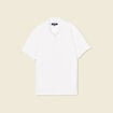 Polo manches courtes ecru homme